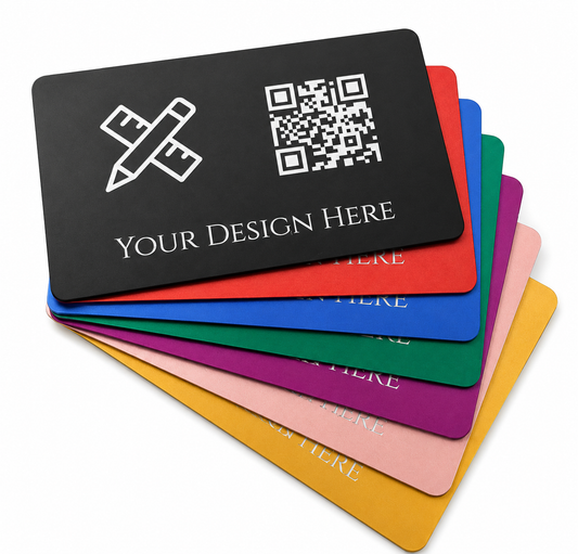 Custom Engraved Anodized Aluminum Card (0.8 mm)