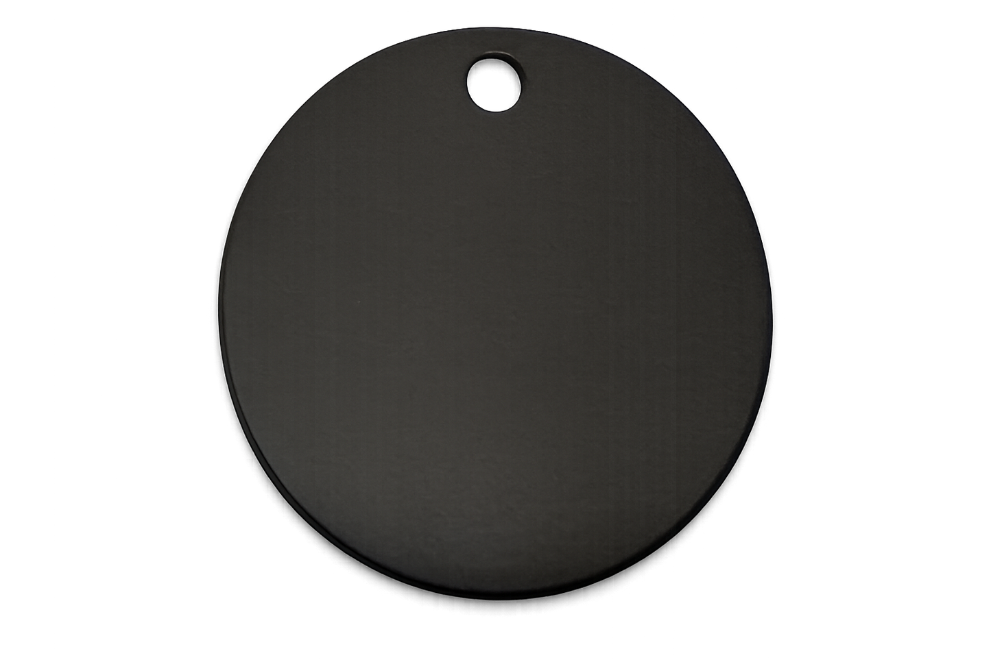 Custom Engraved Round Metal Tag