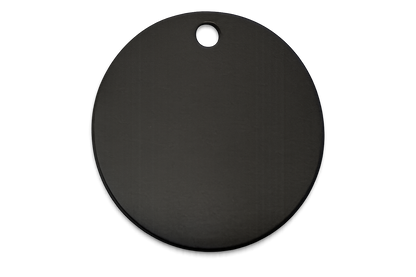 Custom Engraved Round Metal Tag
