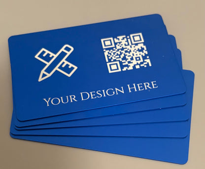 Custom Engraved Anodized Aluminum Card (0.8 mm)