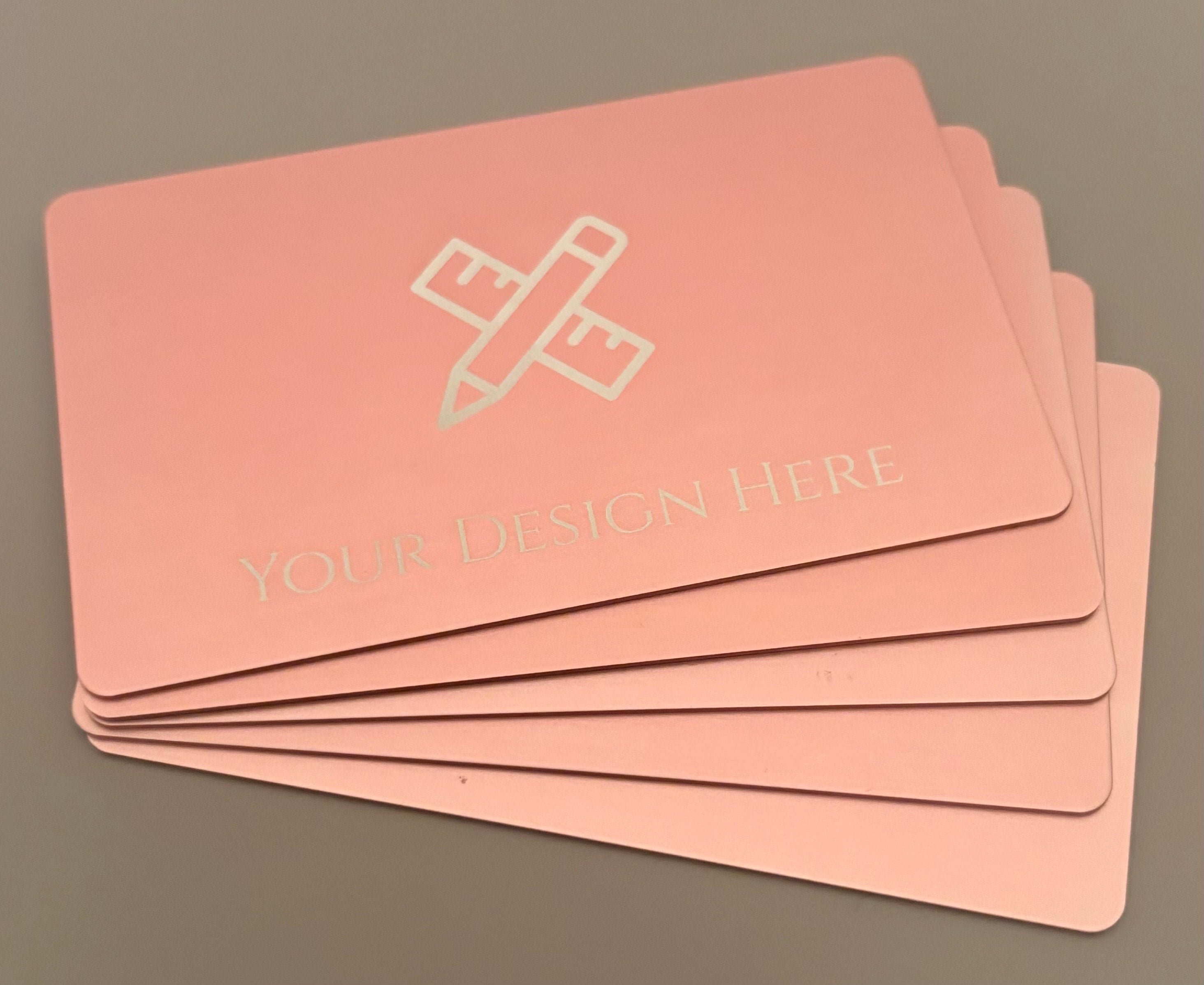 0.8 mm Anodized Aluminum Card