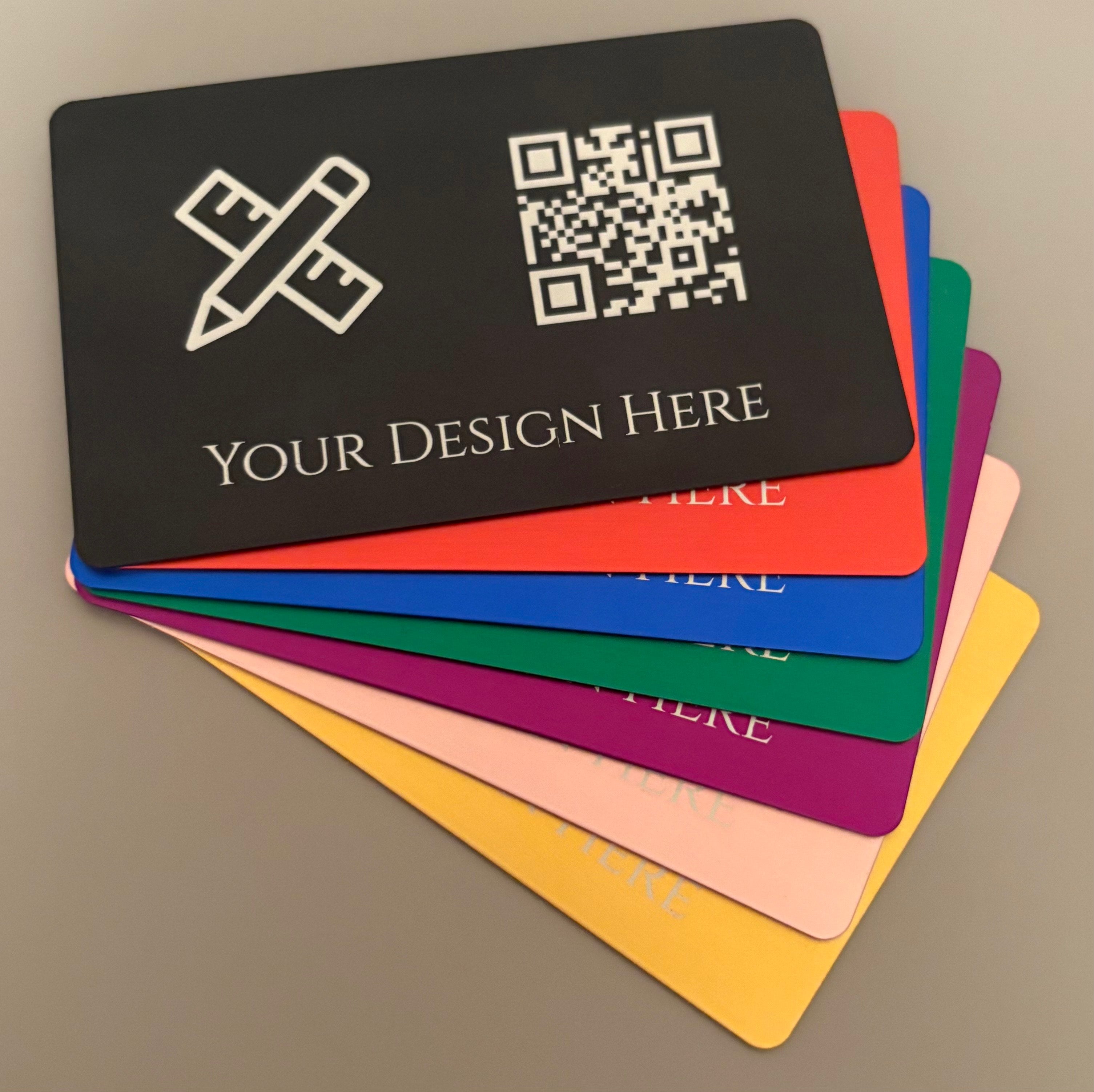 0.8 mm Anodized Aluminum Card