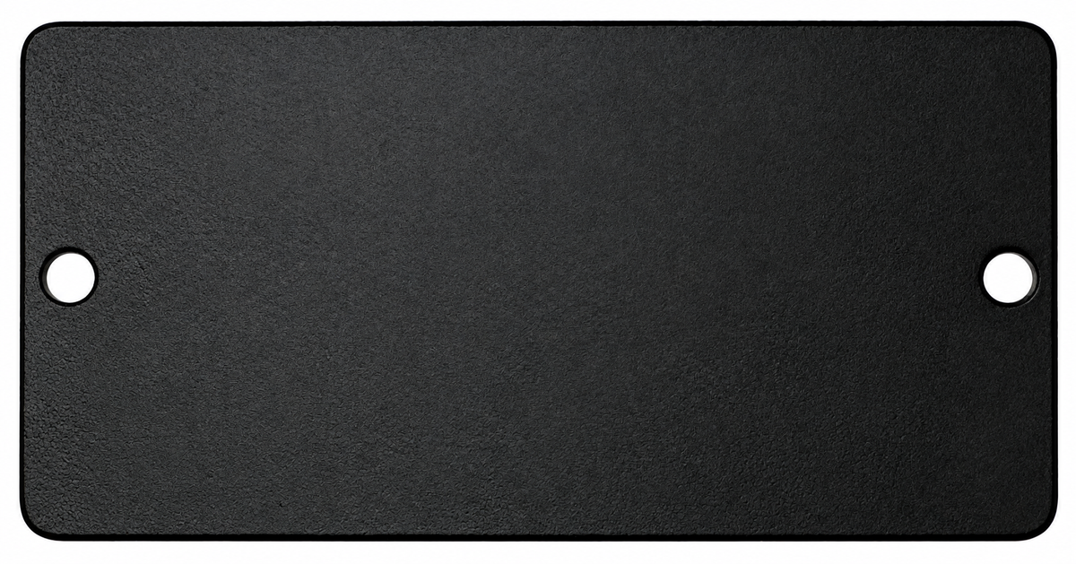 Custom Engraved Anodized Aluminum Mounting Plate – 3" × 1.5"